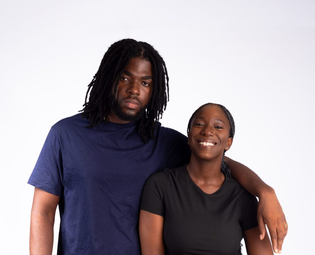 Afi Tsegah and Zulfiquer Gbedemah. Photo credit: Afi and Zuu