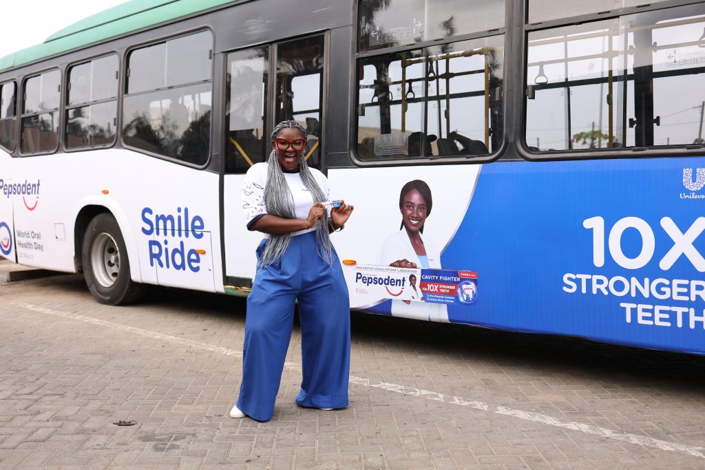 Chrystal Kwame Aryee with Pepsodent Smile Ride on WOHD, 2025