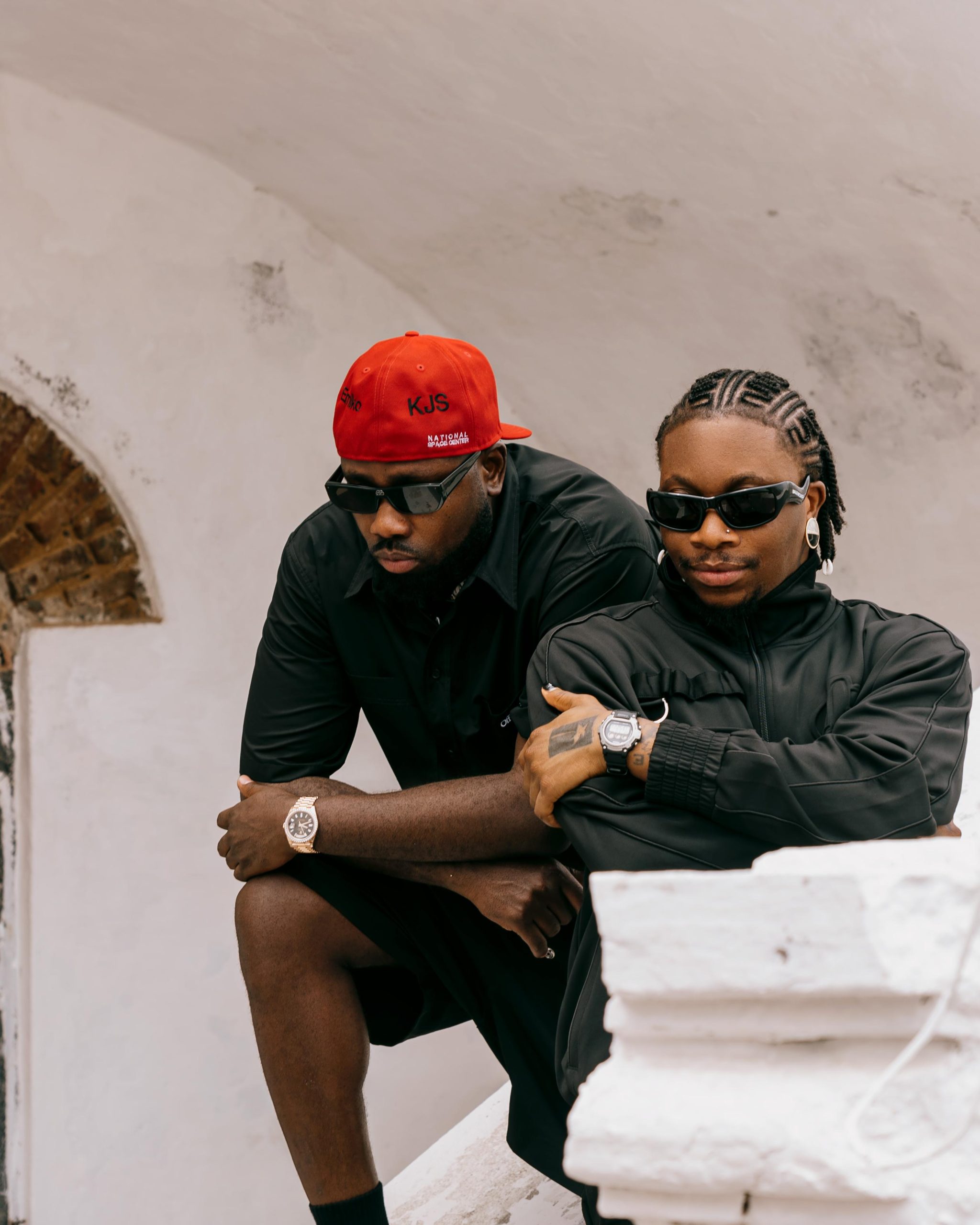 KJ Spio and Oxlade. Photo credit: KJ Spio
