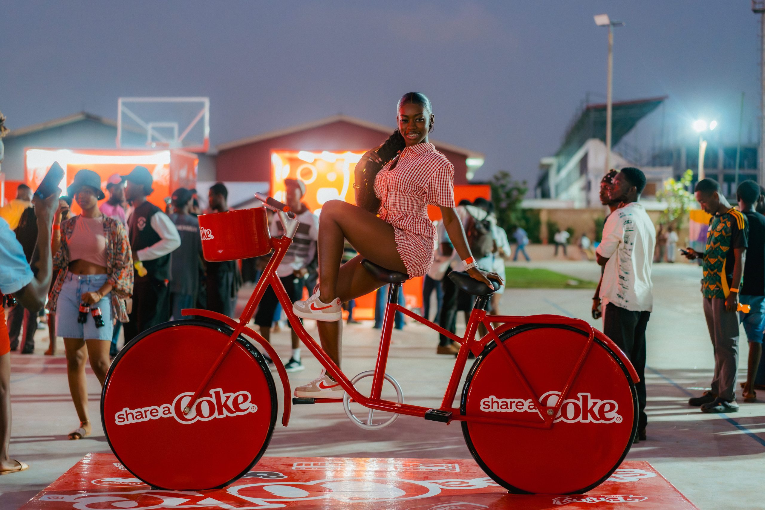 A consumer at the Share A Coke Experience