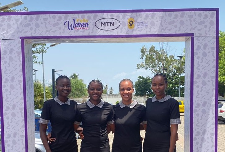Ladies at the MTN Benin event